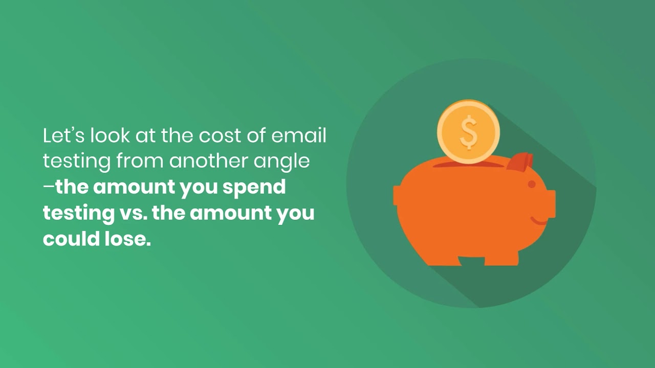 The Cost of Not Testing an Email