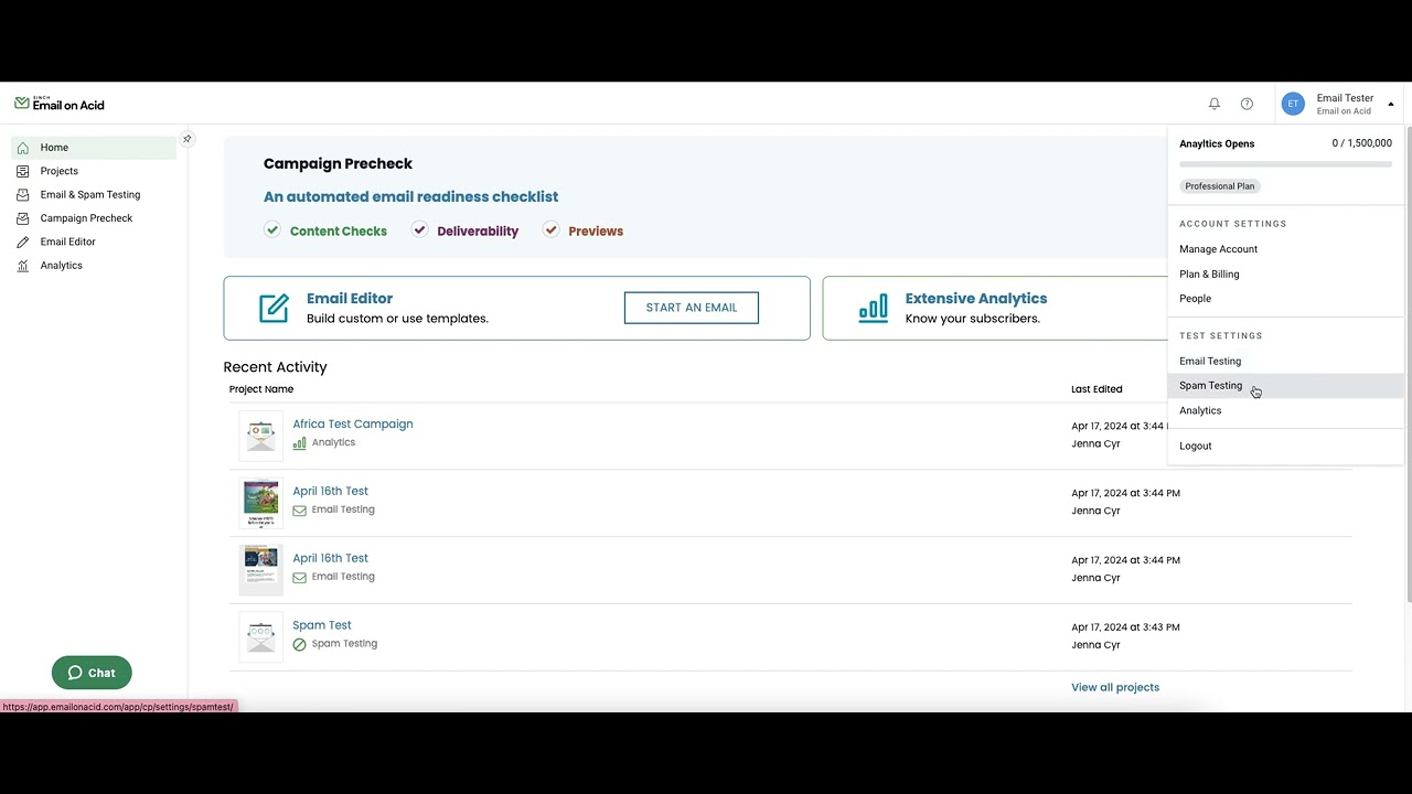 Getting Around: Intro to Email on Acid’s User Interface