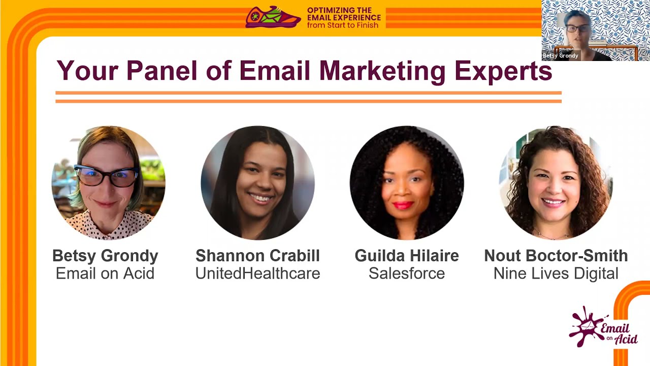 Webinar: Optimize the Email Experience from Start to Finish