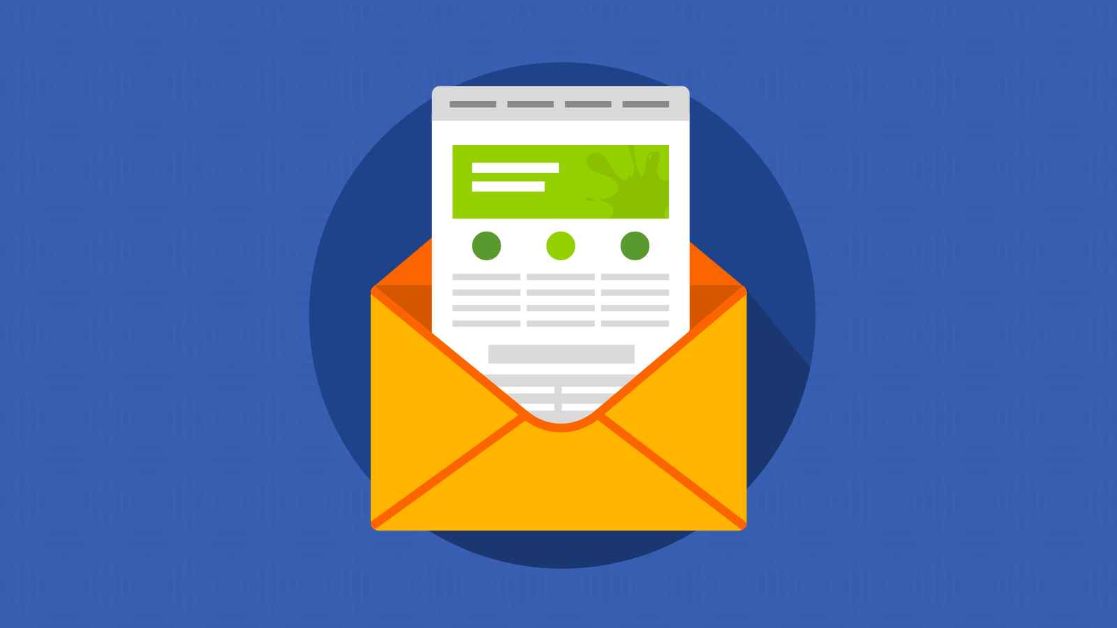 internal email newsletter design