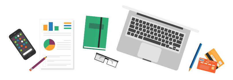 illustration of email marketing budget planning