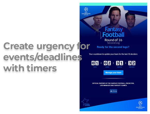 countdown timer for email