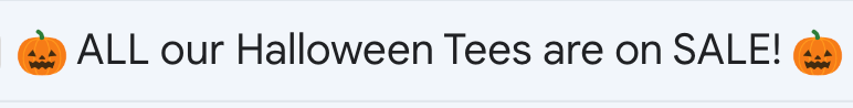 pumpkin emojis for email