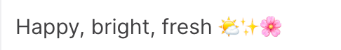 Happy emojis for email
