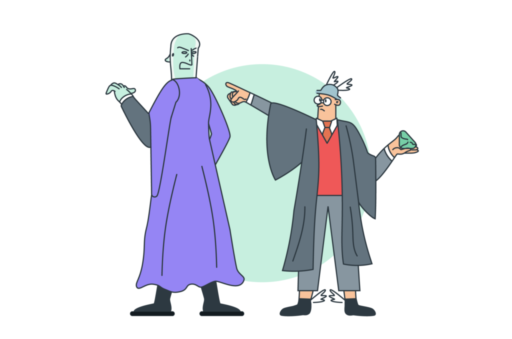 Harry Potter parody illustration