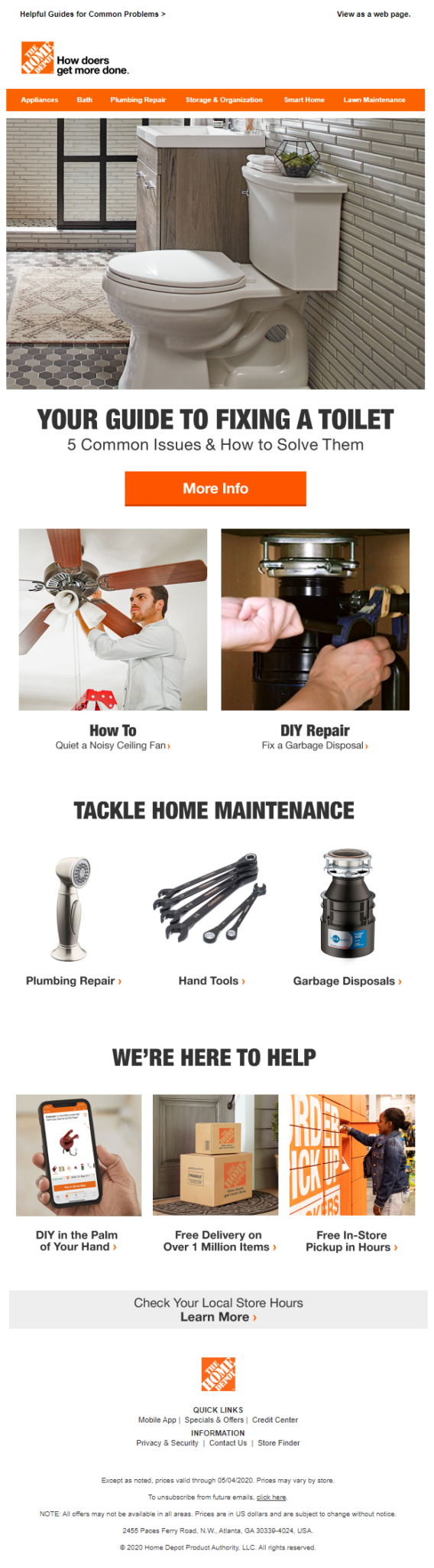 Home Depot Email