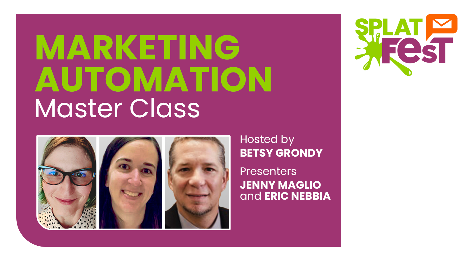 Image for Marketing Automation Master Class | Splat Fest