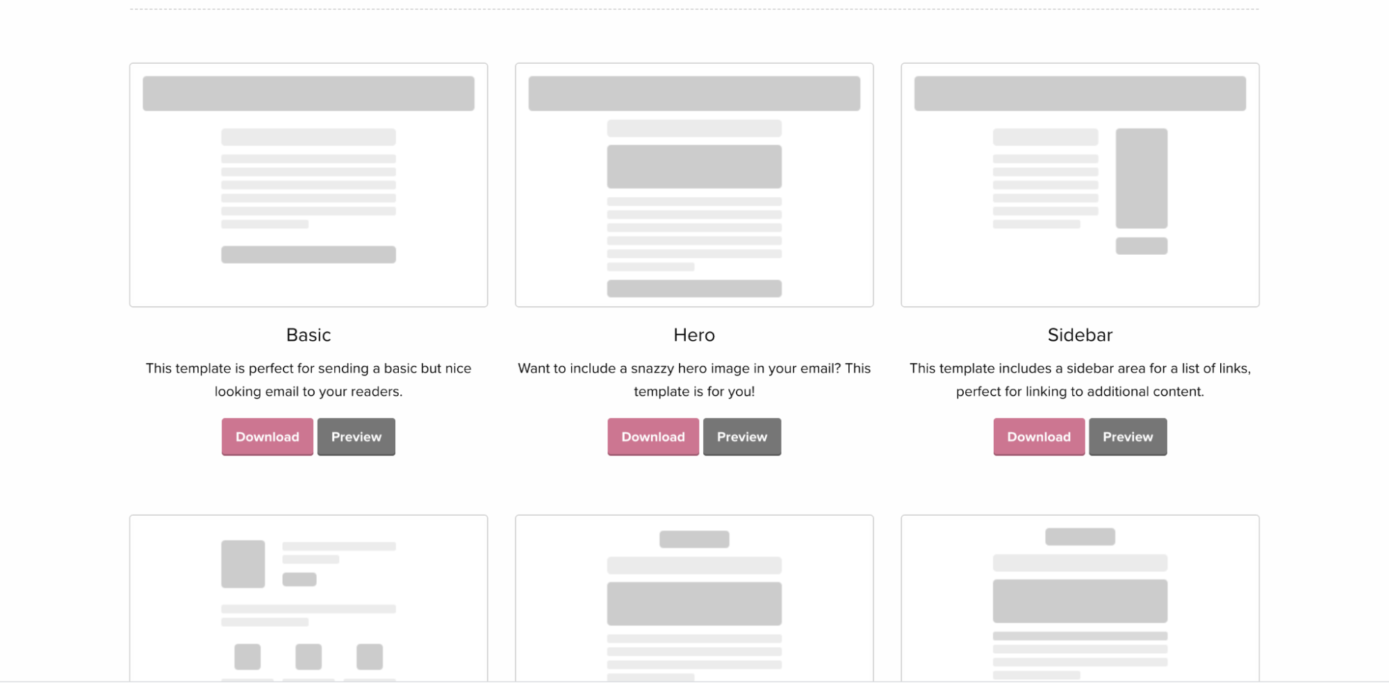 zurb email templates